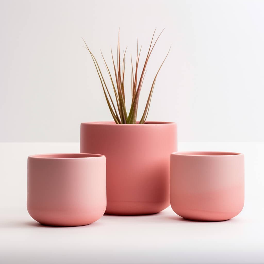 Pastel Pot - red, small